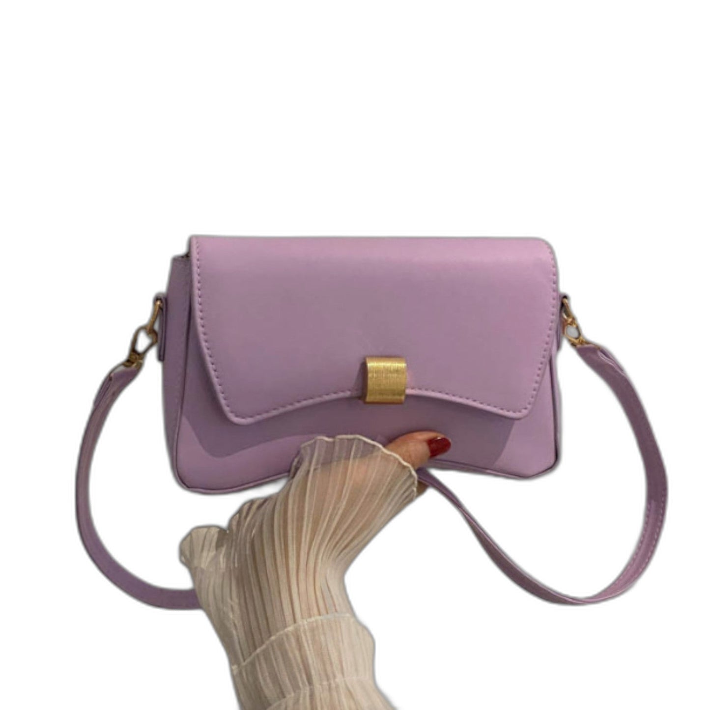 Effortless Beige Leather Shoulder Bag for Women with Casual Style