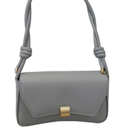 Effortless Beige Leather Shoulder Bag for Women with Casual Style