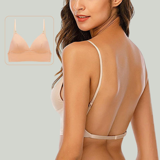 Effortless Beige Tank Top for Women with Halter Sleeveless Backless Casual Style