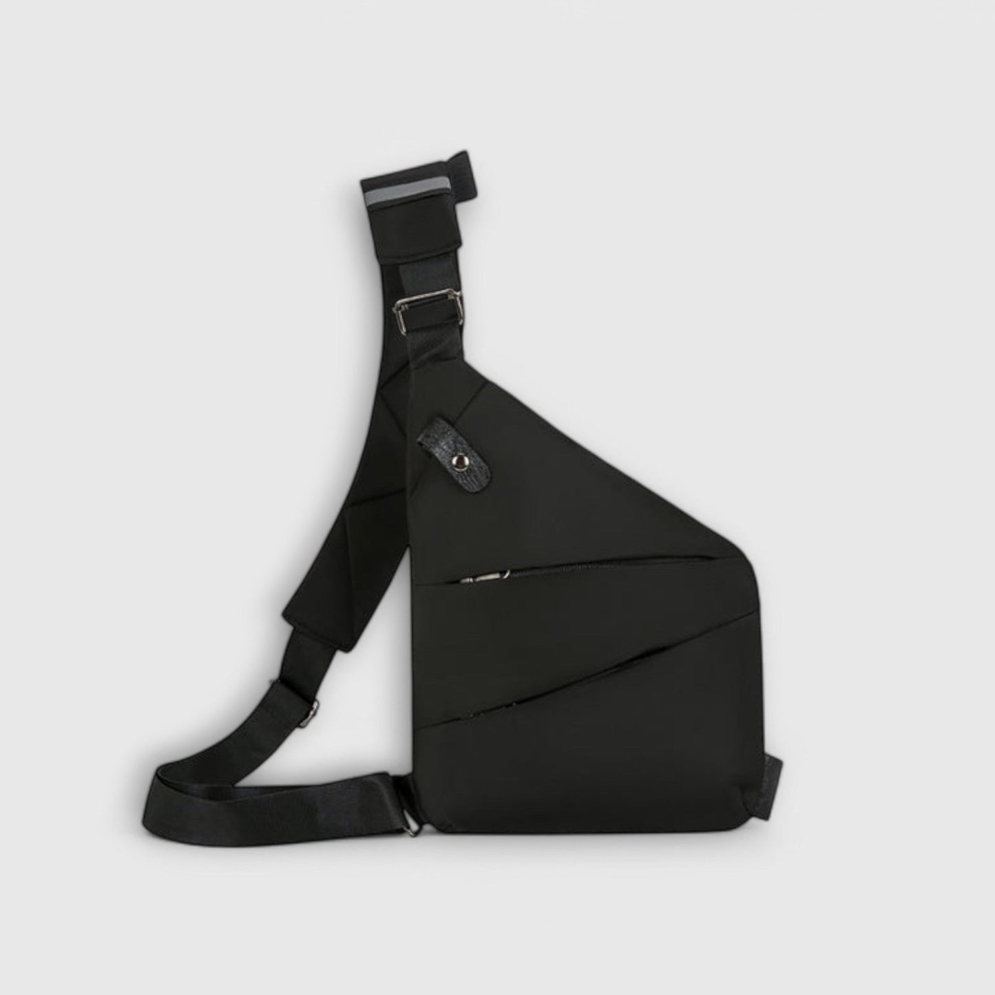 Effortless Black Crossbody Bag for Men with Casual Style