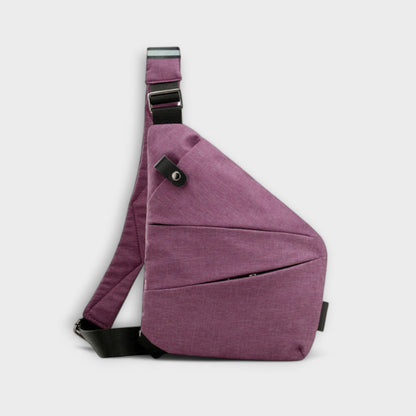 Effortless Black Crossbody Bag for Men with Casual Style