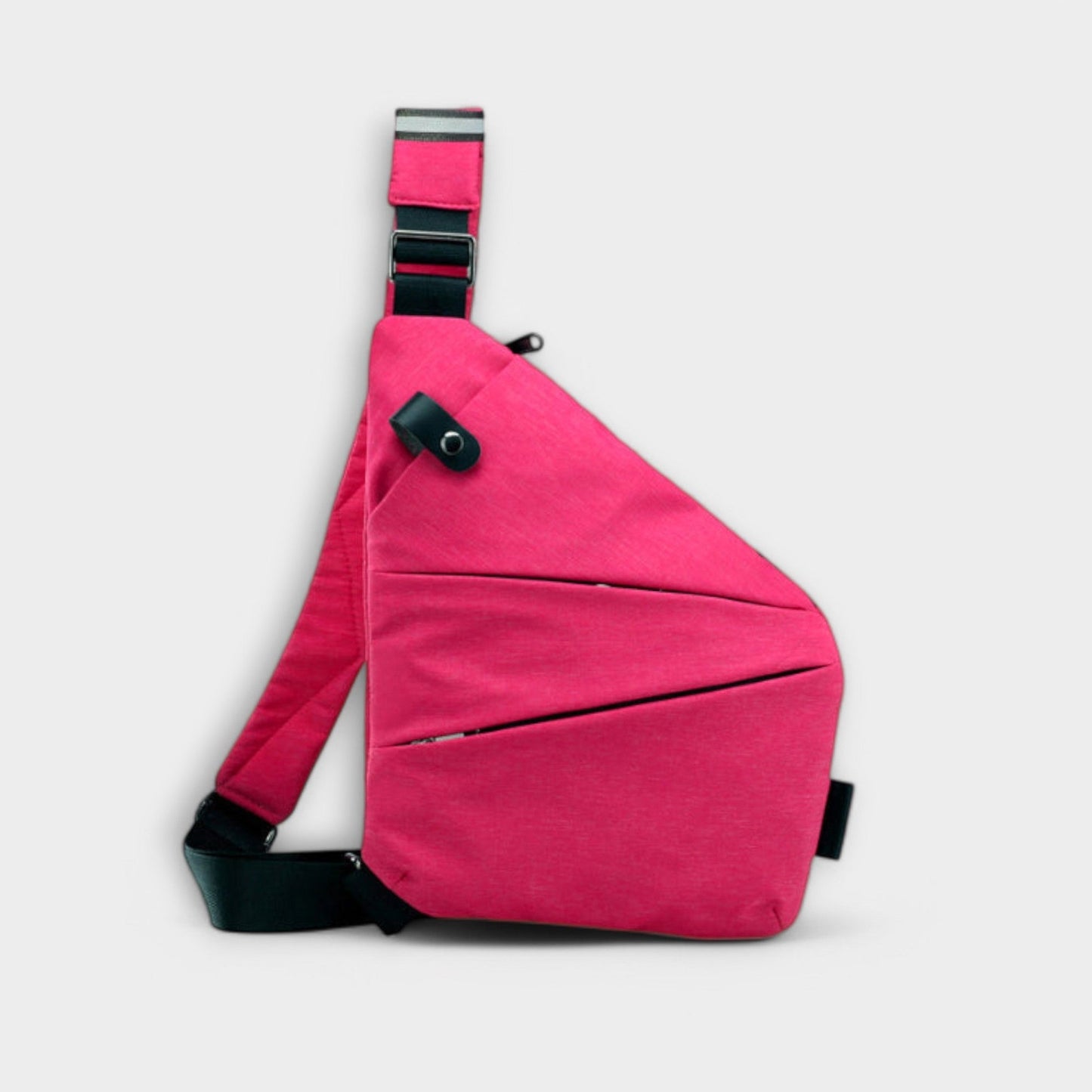 Effortless Black Crossbody Bag for Men with Casual Style