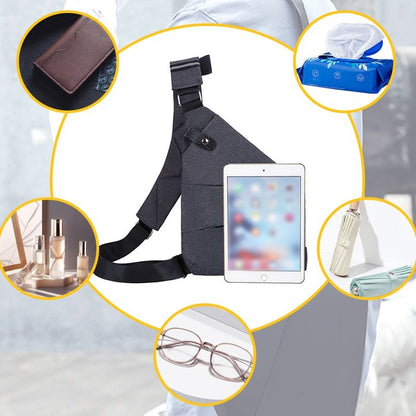 Effortless Black Crossbody Bag for Women with Shoulder Casual Style