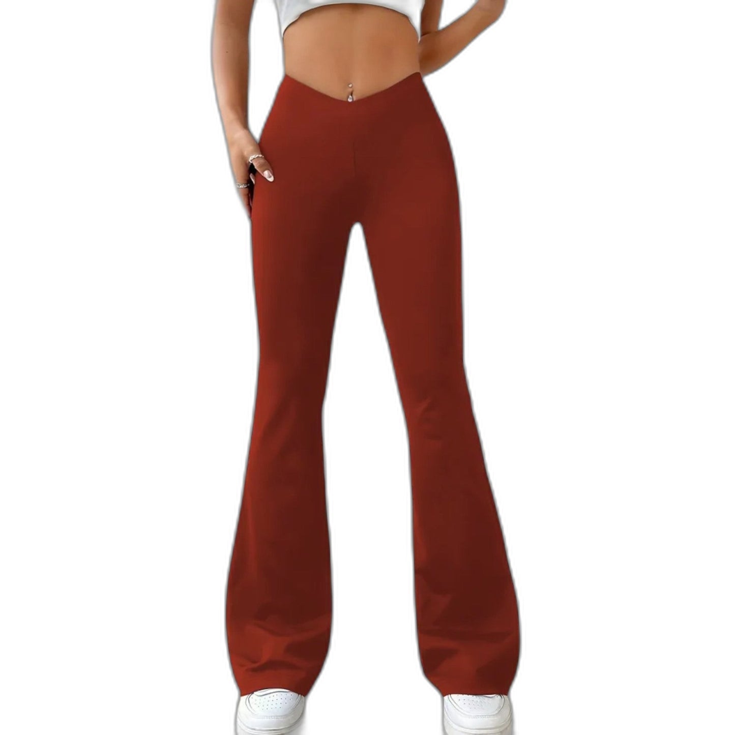Effortless Black Pants for Women with High Waisted Wide Leg Casual Style