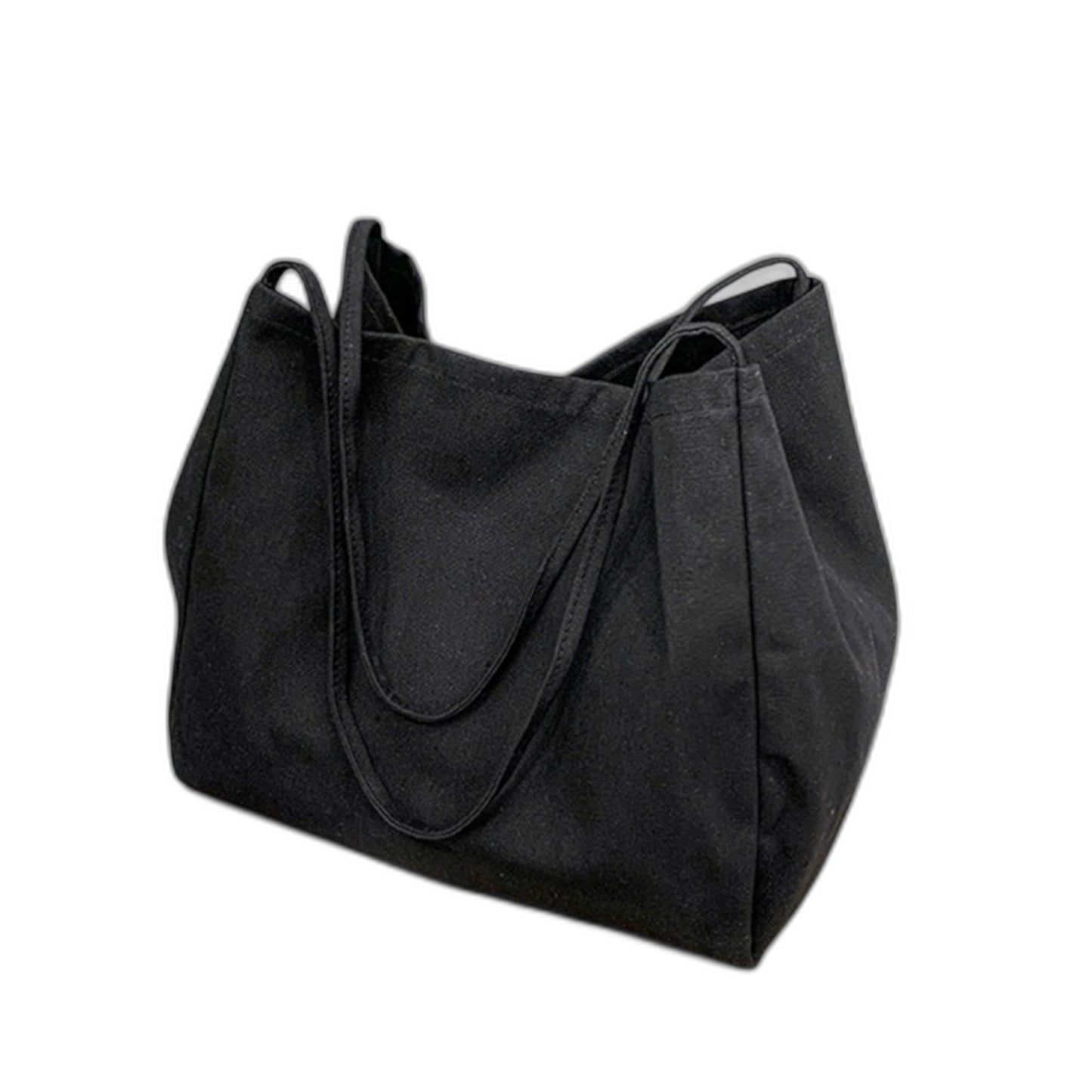 Effortless Black Tote Bag for Women with Casual Style