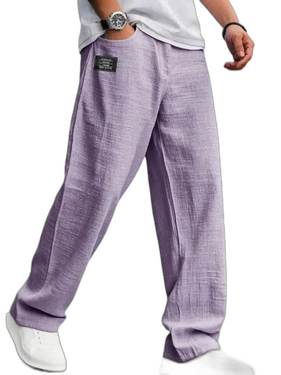 Effortless Blue Denim Wide Leg Pants for Women with High Waisted Casual Style