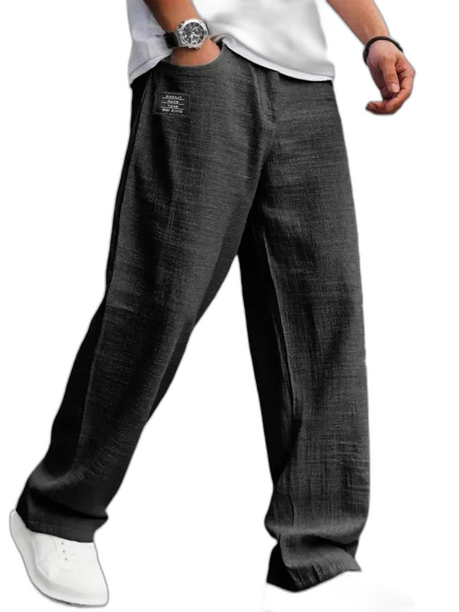 Effortless Blue Denim Wide Leg Pants for Women with High Waisted Casual Style