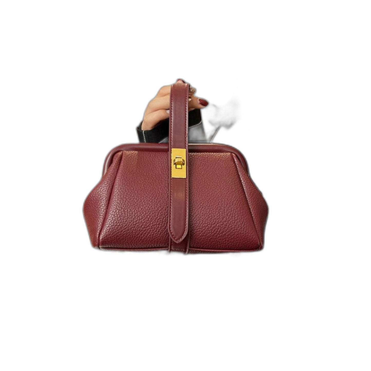Effortless Brown Leather Crossbody Bag for Women with Casual Style