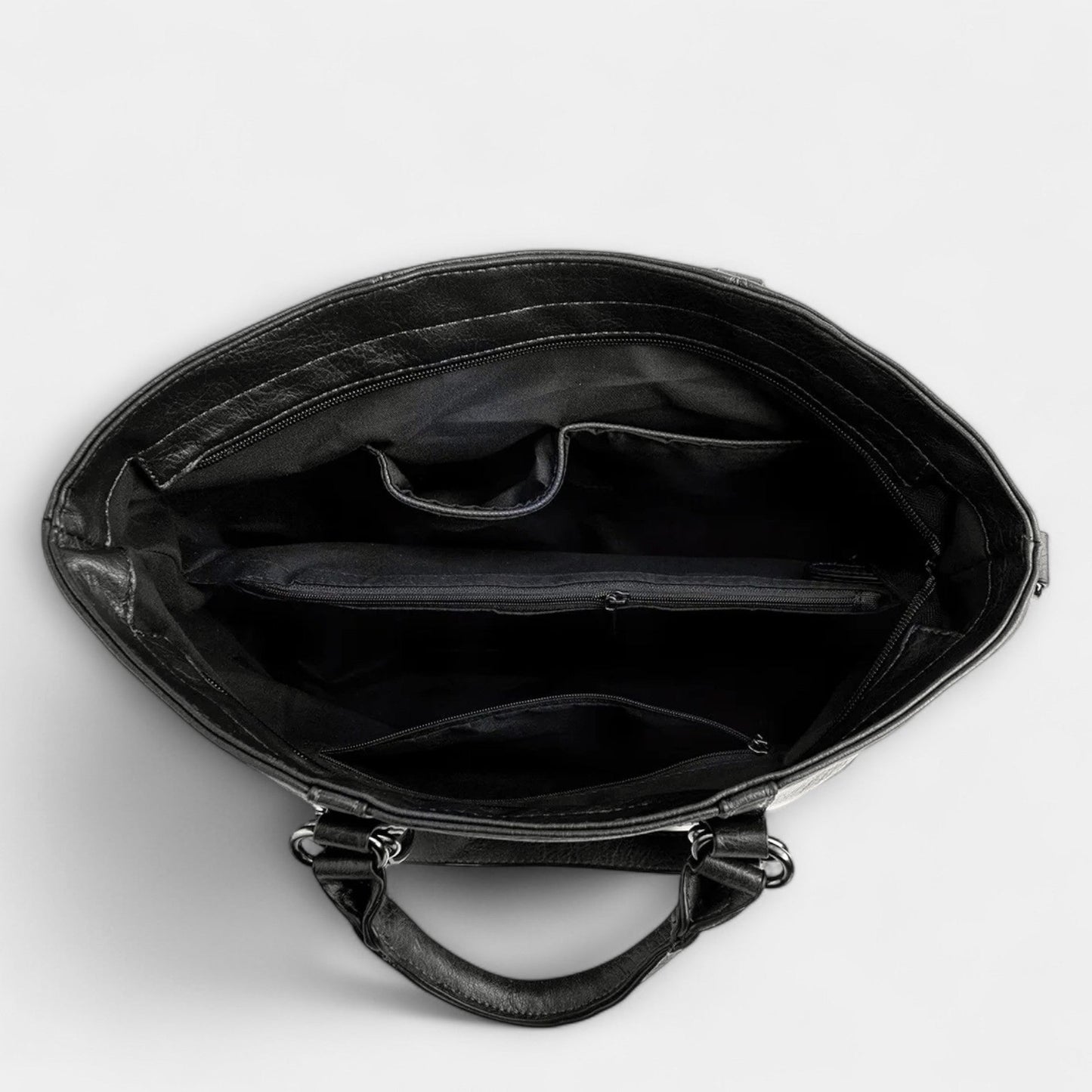Effortless Brown Leather Satchel Bag for Women with Casual Style