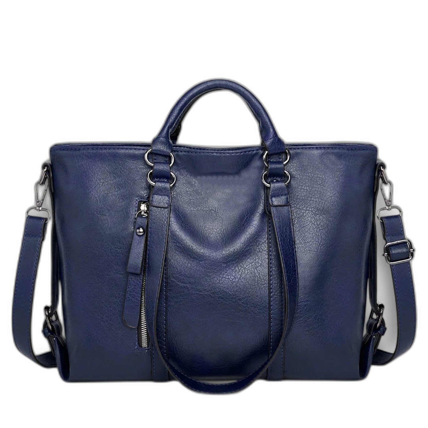 Effortless Brown Leather Satchel Bag for Women with Casual Style