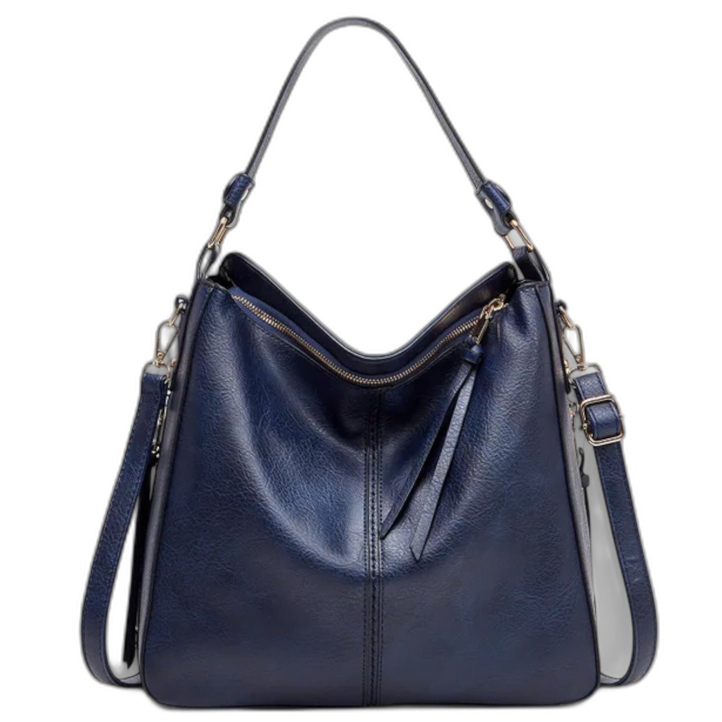 Effortless Brown Leather Shoulder Bag for Women with Casual Style