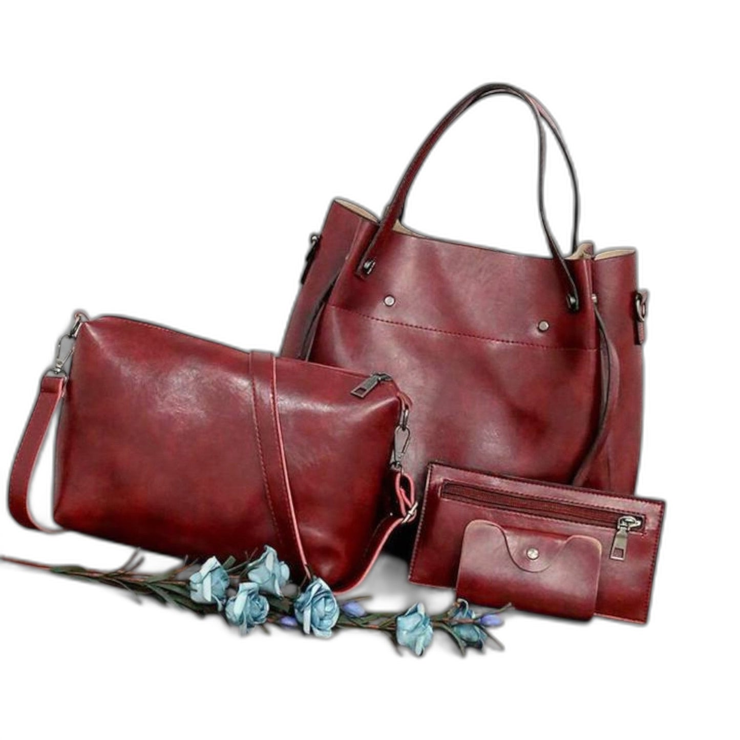 Effortless Brown Leather Tote Bag for Women with Casual Style