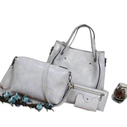 Effortless Brown Leather Tote Bag for Women with Casual Style