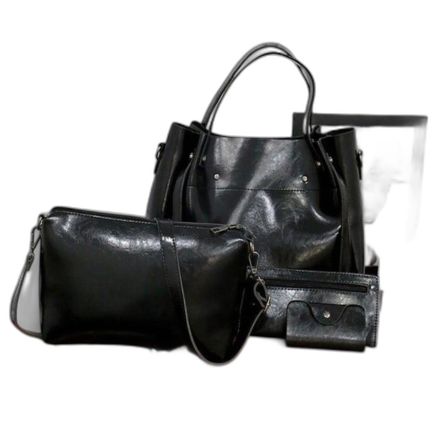 Effortless Brown Leather Tote Bag for Women with Casual Style