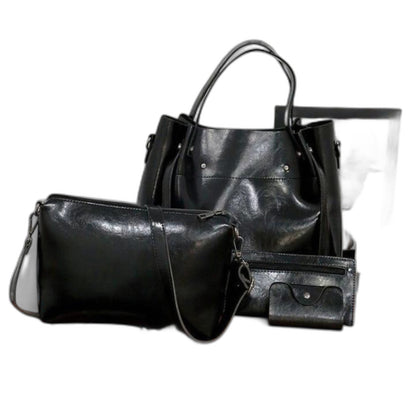 Effortless Brown Leather Tote Bag for Women with Casual Style