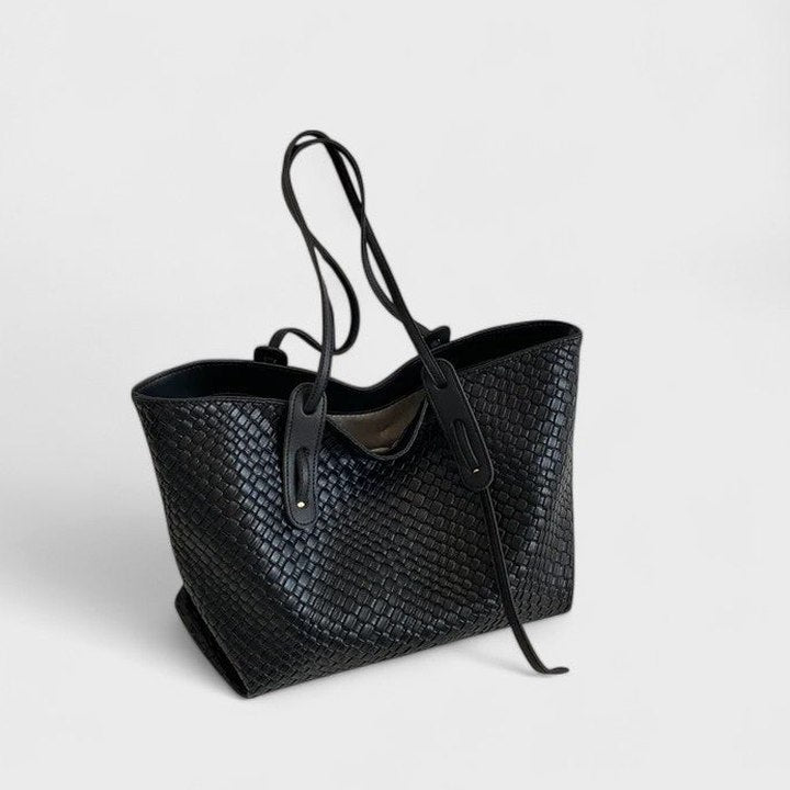 Effortless Brown Leather Tote Bag for Women with Casual Style