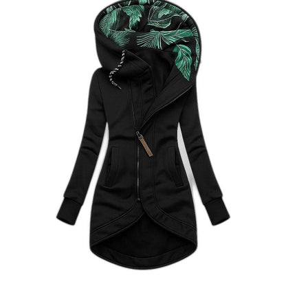Effortless Burgundy Jacket for Women with Collared Long Sleeve Pockets Casual Style