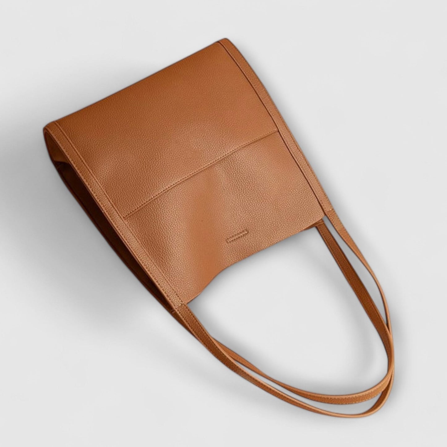 Effortless Burgundy Leather Shoulder Bag for Women with Casual Style