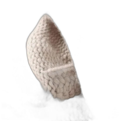 Effortless Cream Cable Knit Sweater for Women with Turtleneck Long Sleeve Casual Style