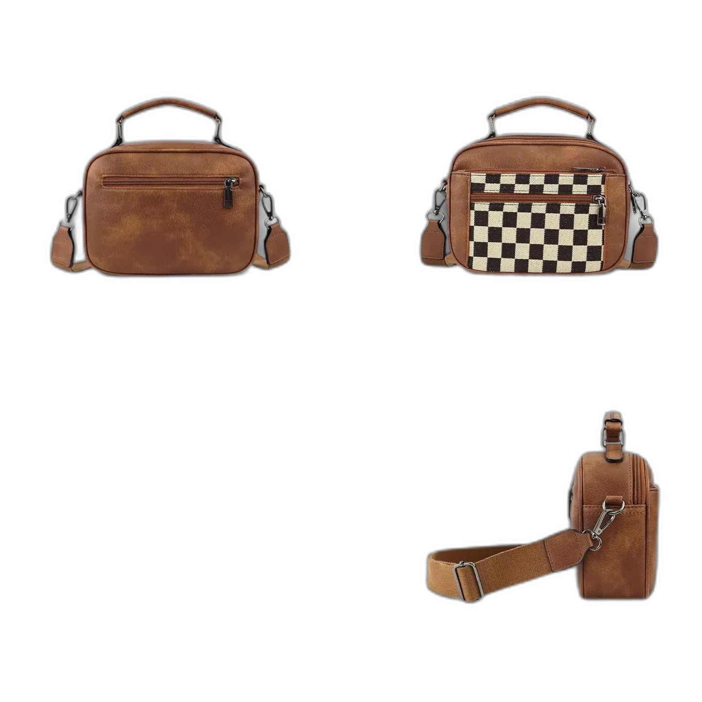 Effortless Geometric Crossbody Bag for Women with Casual Style