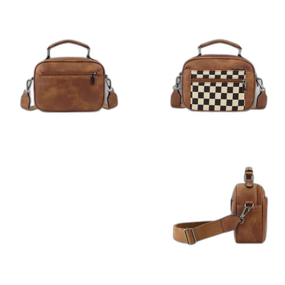 Effortless Geometric Crossbody Bag for Women with Casual Style