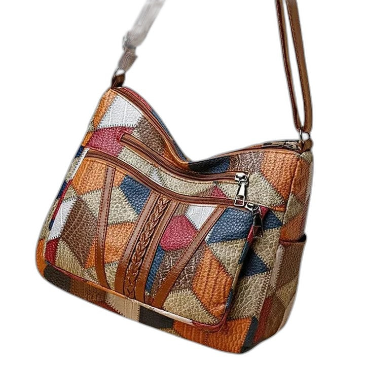 Effortless Geometric Crossbody Bag for Women with Casual Style