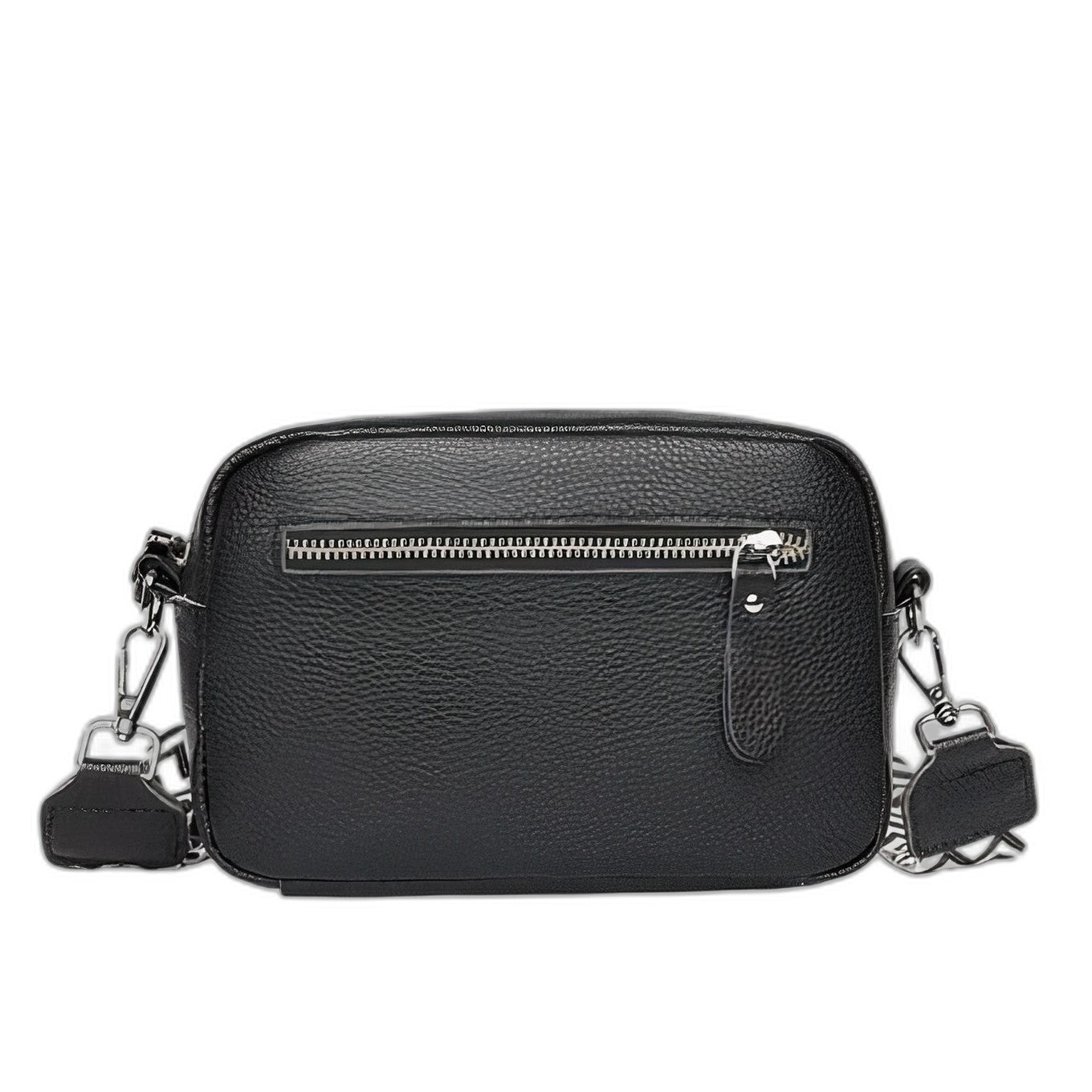 Effortless Geometric Crossbody Bag for Women with Leather Casual Style