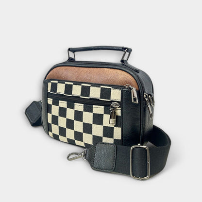 Effortless Geometric Crossbody Bag for Women with Pockets Shoulder Casual Style