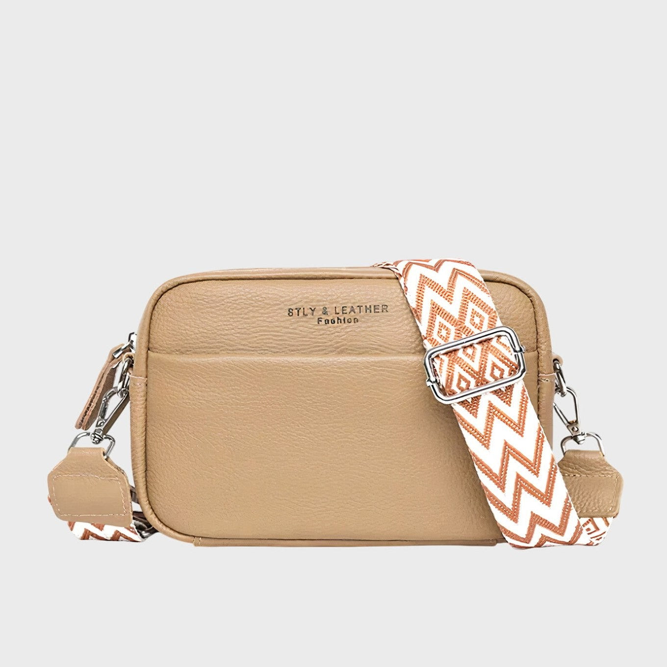 Effortless Geometric Crossbody Bag for Women with Shoulder Casual Style