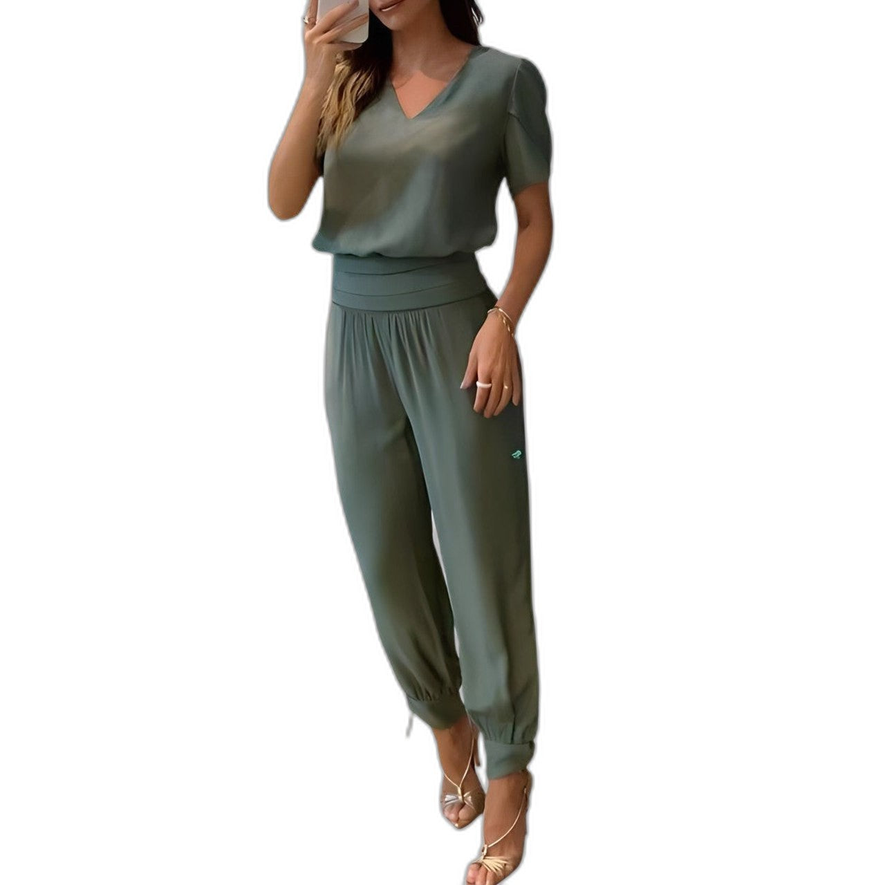 Effortless Geometric Skirt for Women with High Waisted Casual Style
