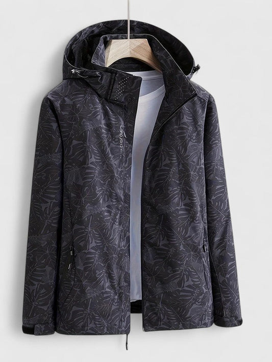 Effortless Grey Jacket for Women with Collared Long Sleeve Pockets Casual Style