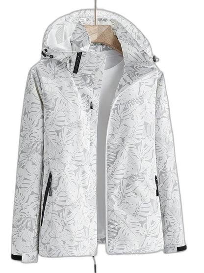 Effortless Grey Jacket for Women with Collared Long Sleeve Pockets Casual Style