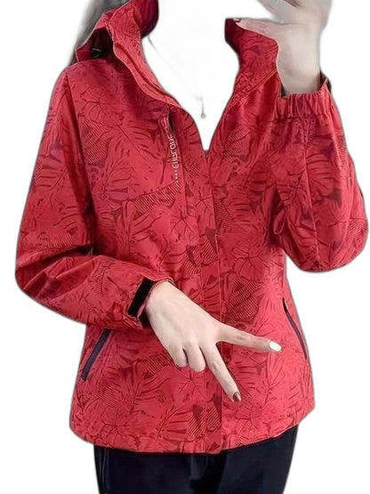 Effortless Grey Jacket for Women with Collared Long Sleeve Pockets Casual Style