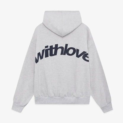 Effortless Hoodie for Women with High Neck Long Sleeve Oversized Casual Style