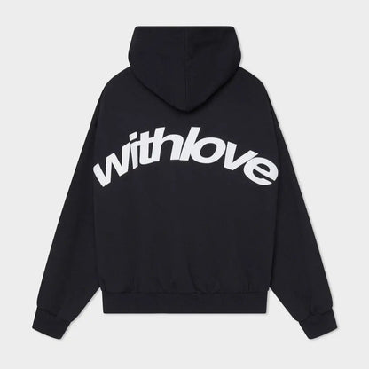 Effortless Hoodie for Women with High Neck Long Sleeve Oversized Casual Style