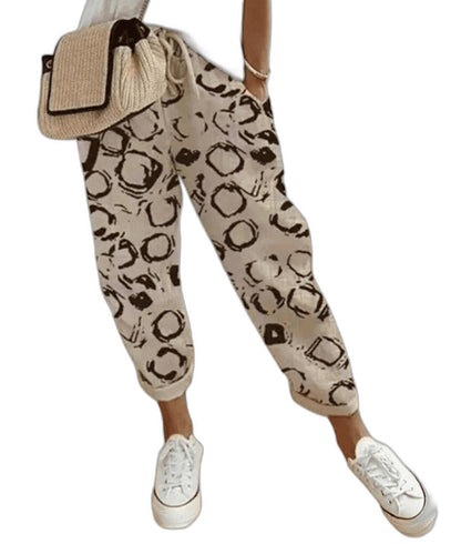 Effortless Knit Pants for Women with High Waisted Casual Style