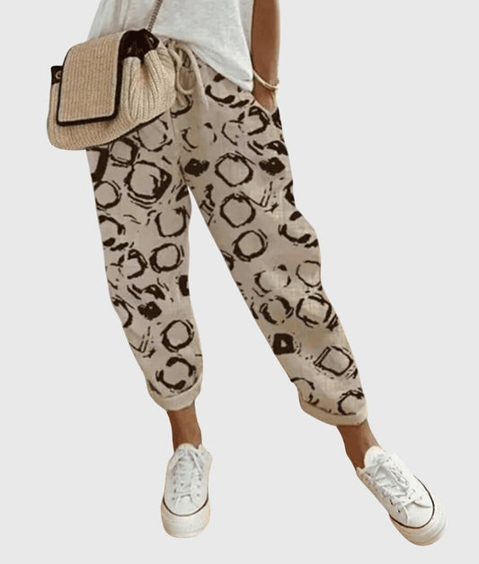 Effortless Knit Pants for Women with High Waisted Casual Style