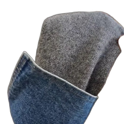 Effortless Knit Sweater for Women with Collared Long Sleeve Button Front Oversized Casual Style