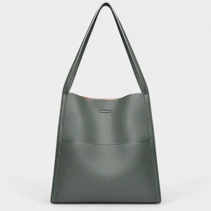 Effortless Leather Tote Bag for Women with Shoulder Casual Style