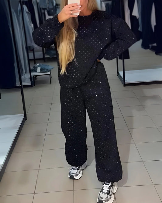 Effortless Navy Two Piece Set for Women with Casual Style