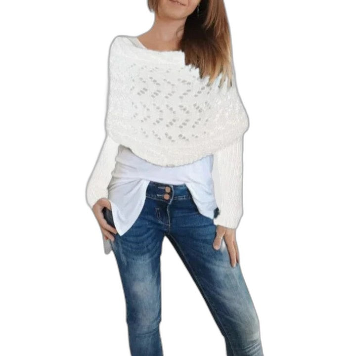 Effortless Olive Knit Scarf for Women with Casual Style