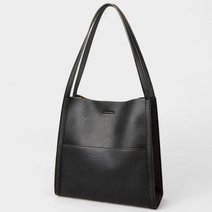 Effortless Olive Leather Tote Bag for Women with Casual Style