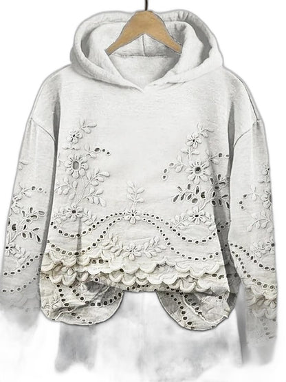 Effortless Pink Hoodie for Women with Long Sleeve Cropped Casual Style