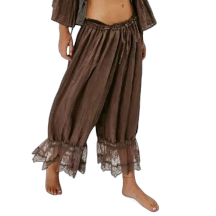 Effortless Pink Linen Two Piece Set for Women with Flowing Casual Style