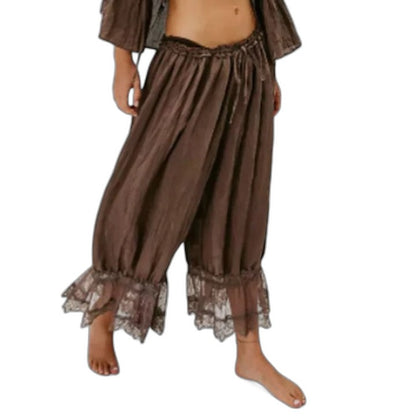 Effortless Pink Linen Two Piece Set for Women with Flowing Casual Style