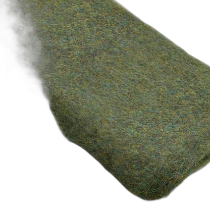 Effortless Sage Green Knit Sweater for Women with Crew Neck Long Sleeve Casual Style