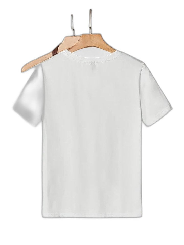 Effortless T Shirt for Women with Crew Neck Short Sleeve Casual Style