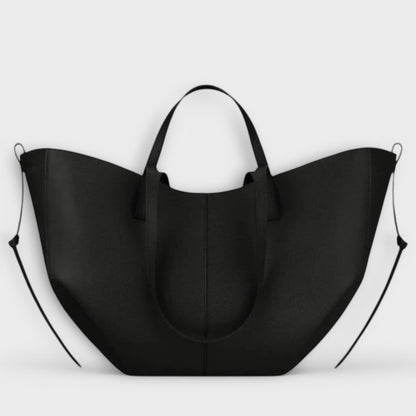 Effortless Tan Leather Tote Bag for Women with Casual Style
