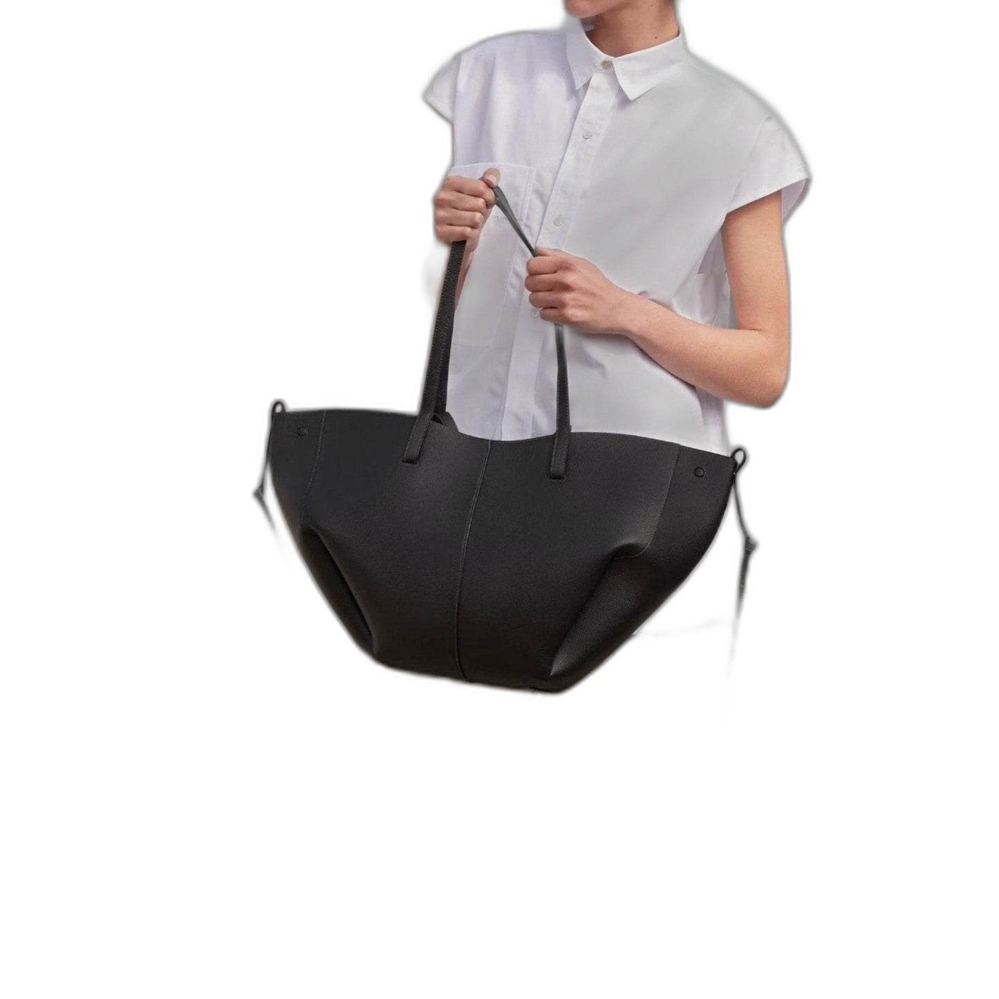 Effortless Tan Leather Tote Bag for Women with Casual Style