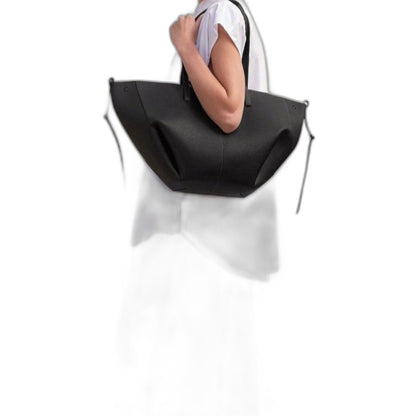 Effortless Tan Leather Tote Bag for Women with Casual Style